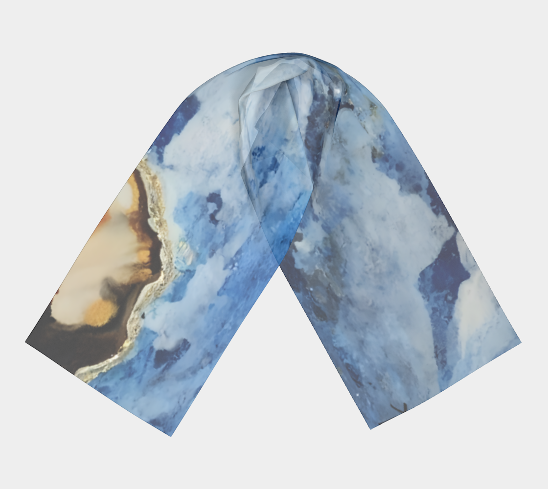 Foulard long Vue du ciel