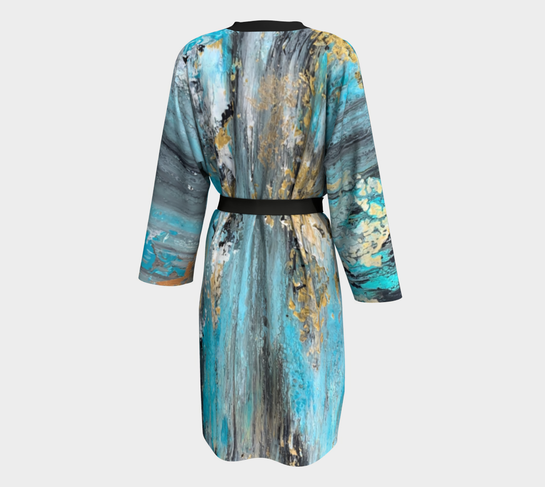 Peignoir Kimono drapé La Rocheuse