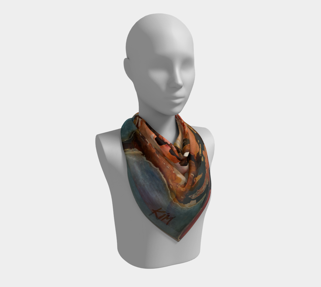 Foulard carré La flamboyante