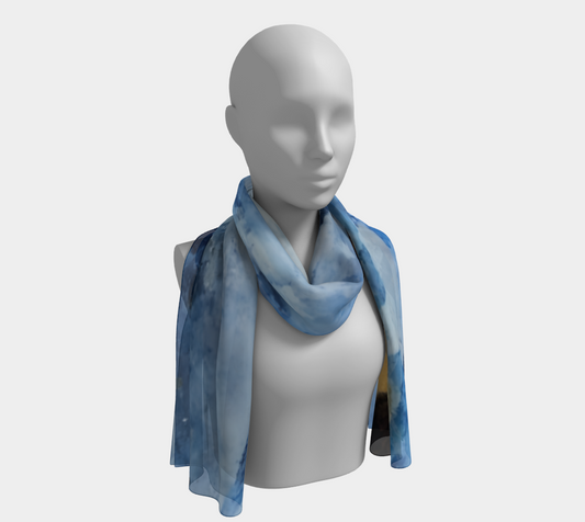 Foulard long Vue du ciel