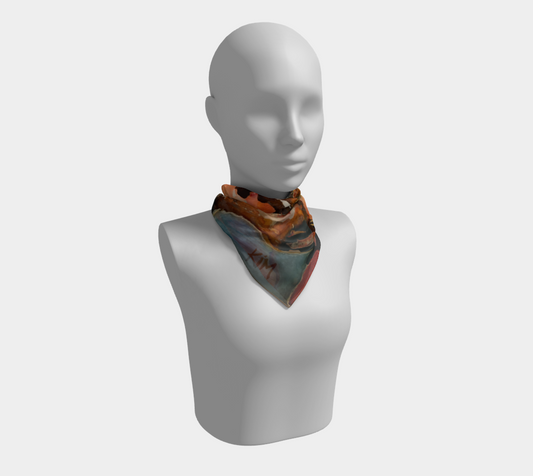 Foulard carré La flamboyante