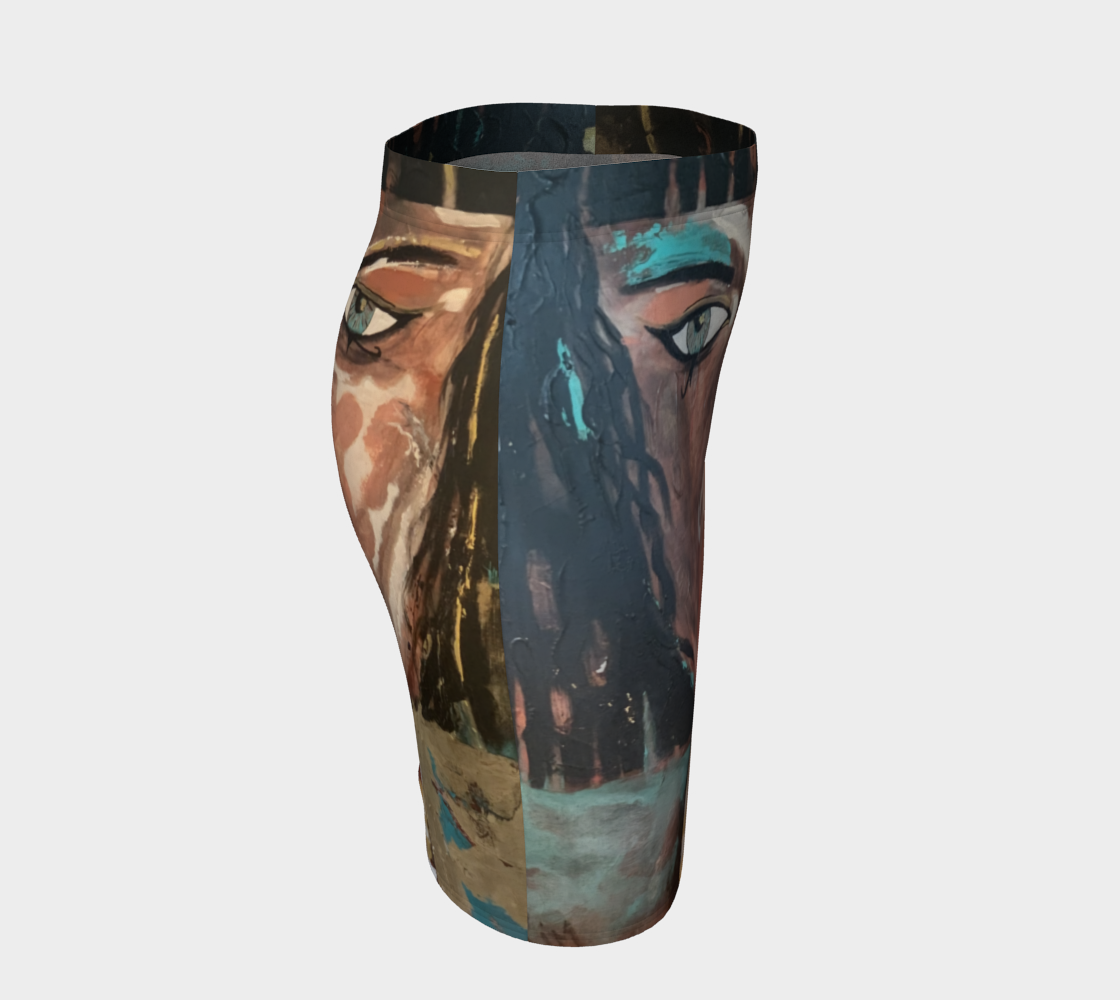 Jupe moulante Néfertiti