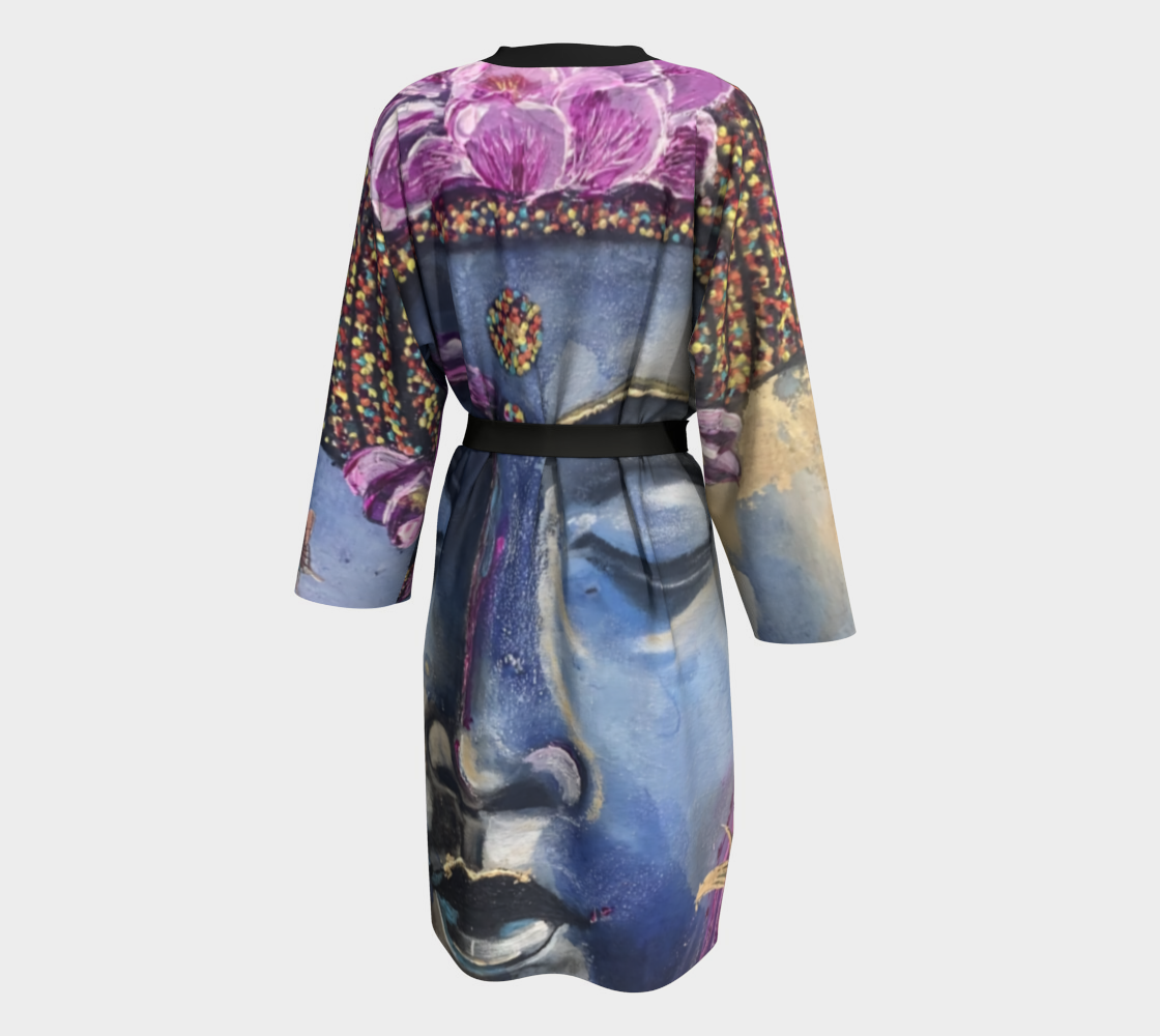 Peignoir Kimono drapé Bouddha