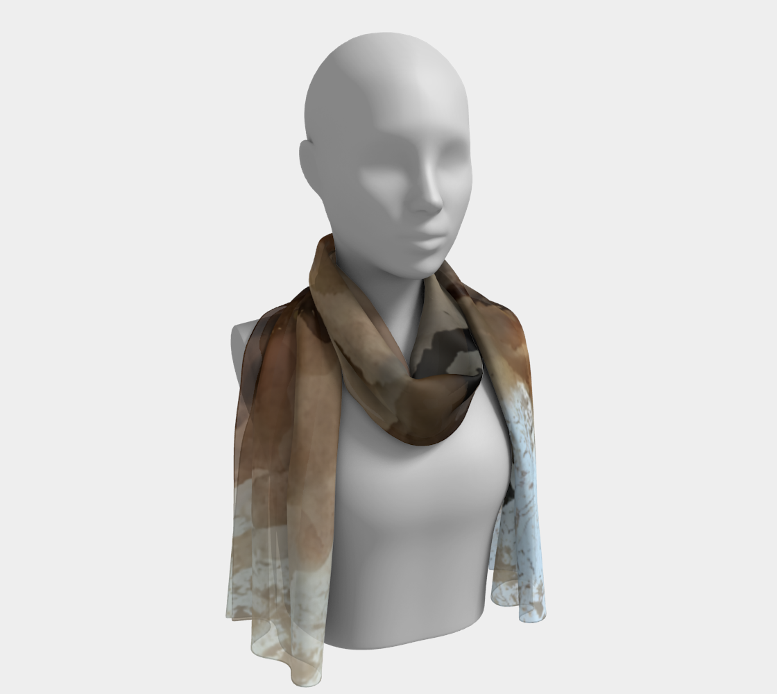 Foulard long Tégument