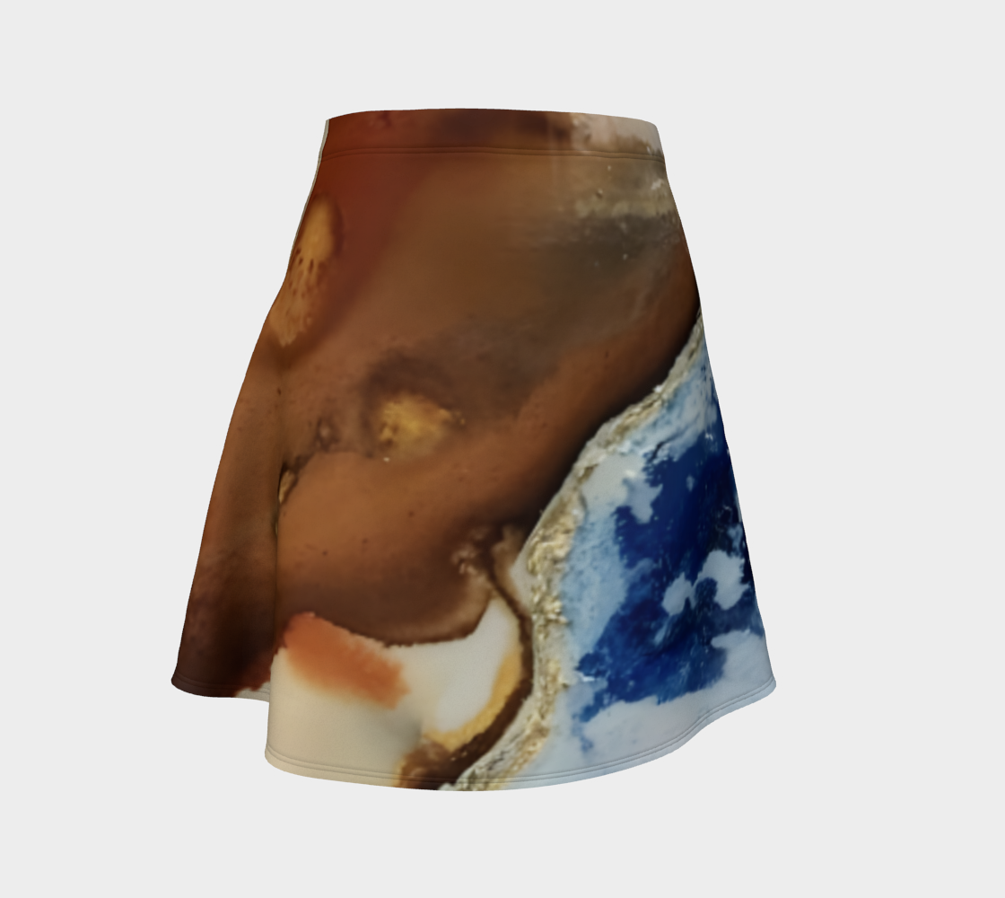 Jupe évasée Vue du ciel