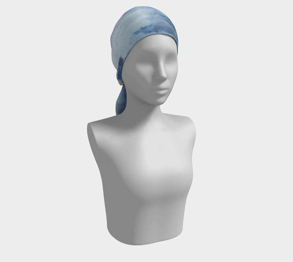 Foulard long Vue du ciel