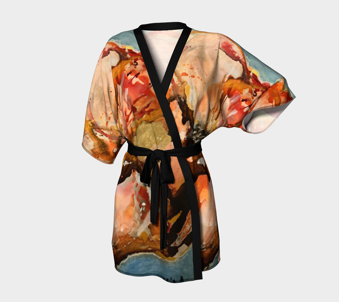 Peignoir Kimono La flamboyante